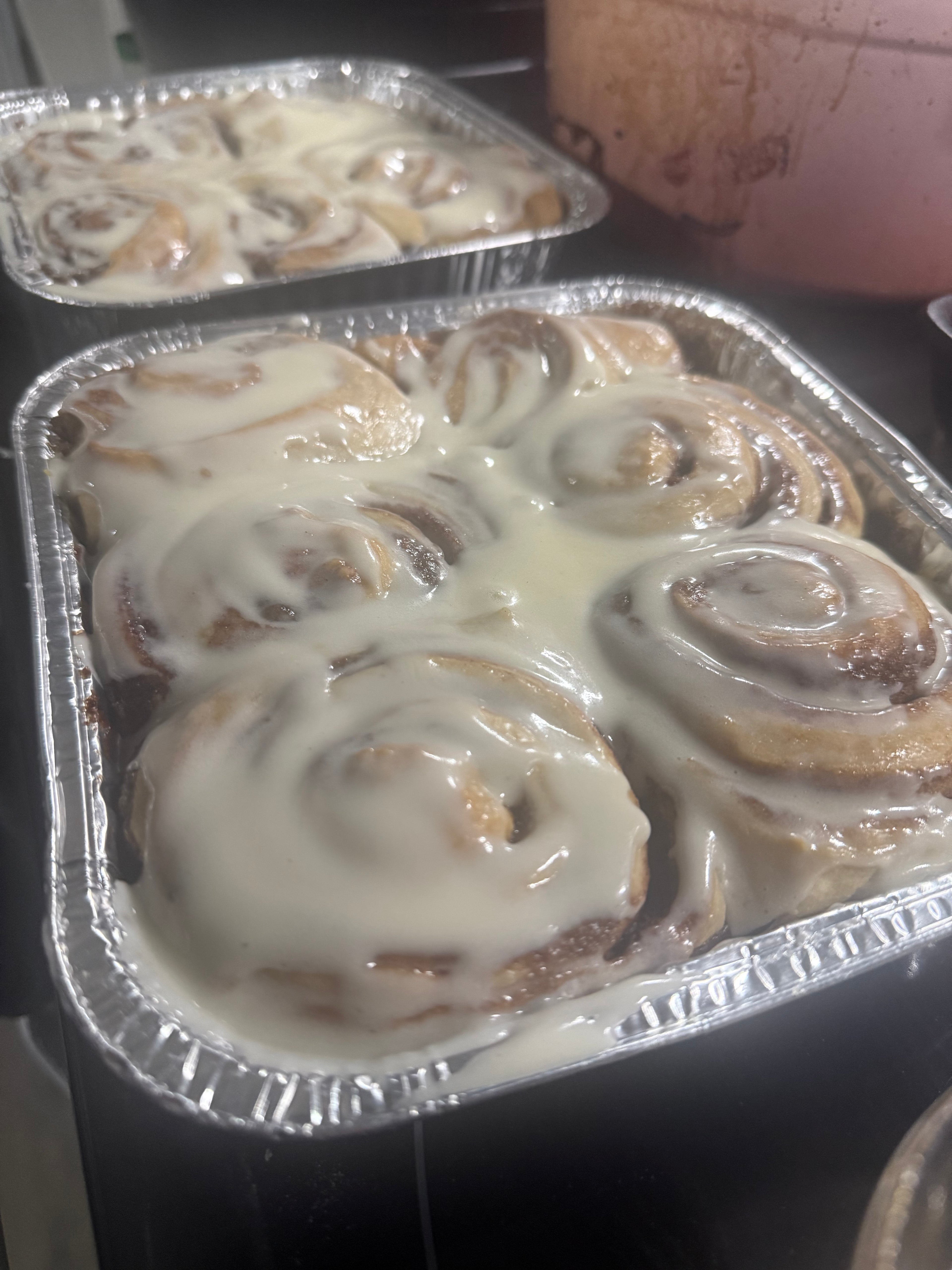 Cinnamon Rolls with Cream Cheese Frosting