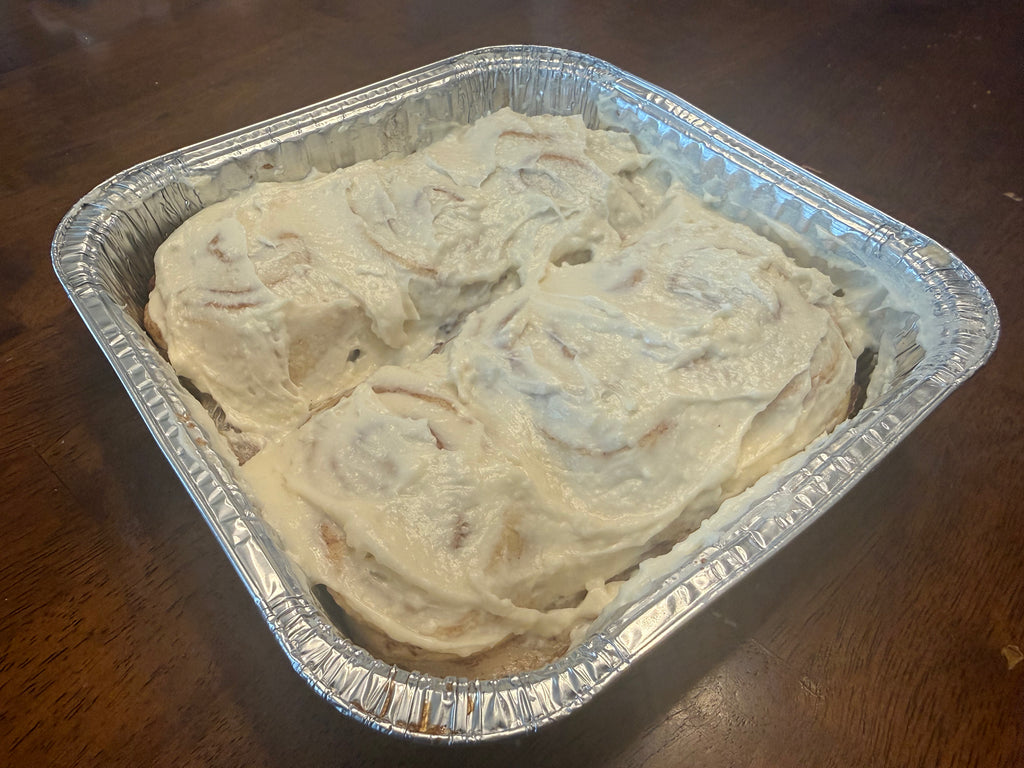 Cinnamon Rolls with Cream Cheese Frosting